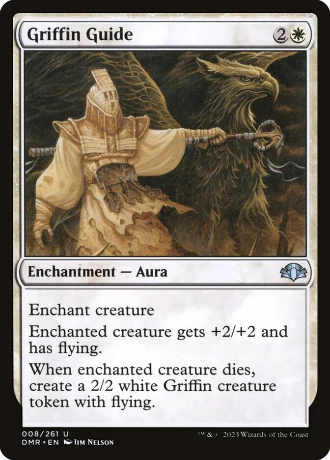 2023 Dominaria Remastered Griffin Guide uncommon #8 uncommon card image