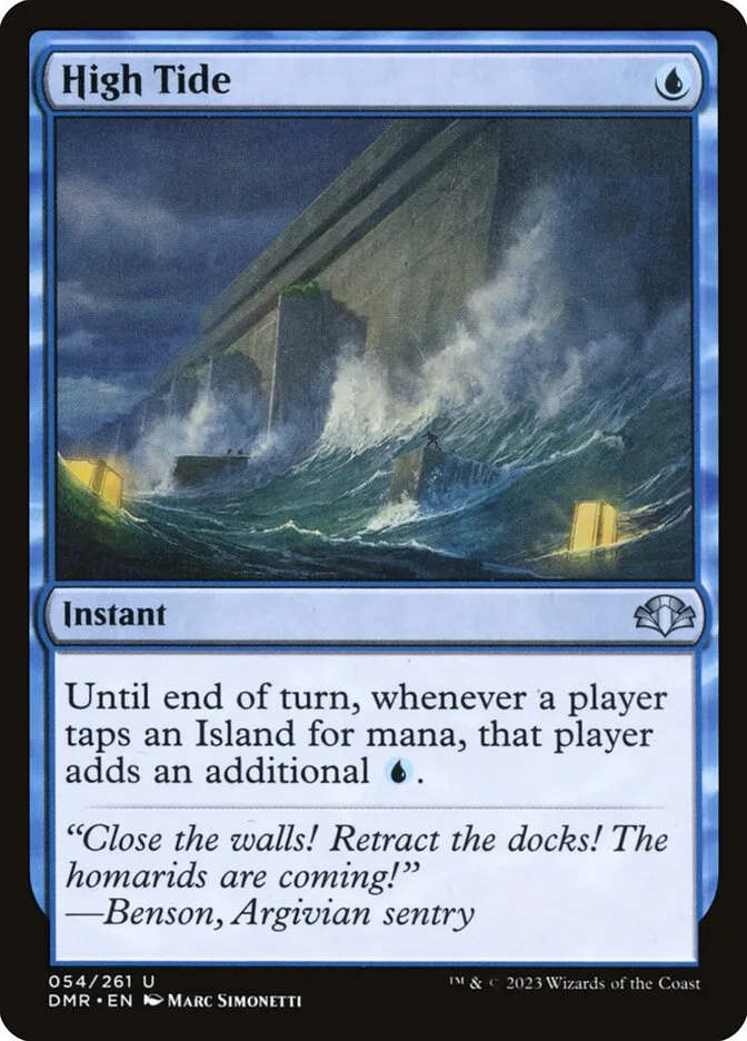 2023 Dominaria Remastered High Tide #54 uncommon card image