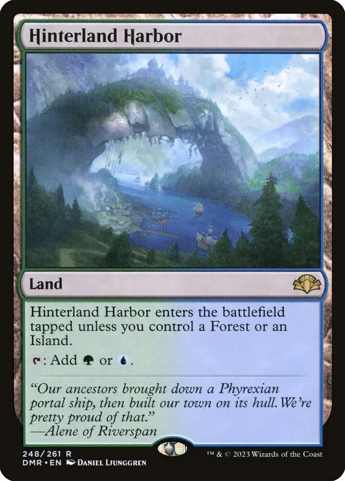 2023 Dominaria Remastered Hinterland Harbor #248 rare card image