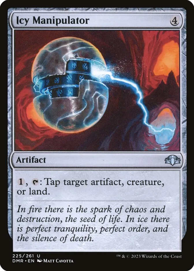 2023 Dominaria Remastered Icy Manipulator #225 uncommon card image