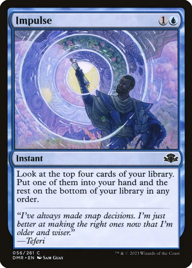 2023 Dominaria Remastered Impulse #56 common card image