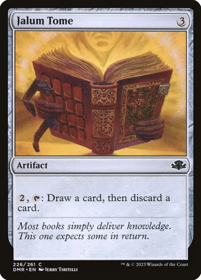 2023 Dominaria Remastered Jalum Tome #226 common card image
