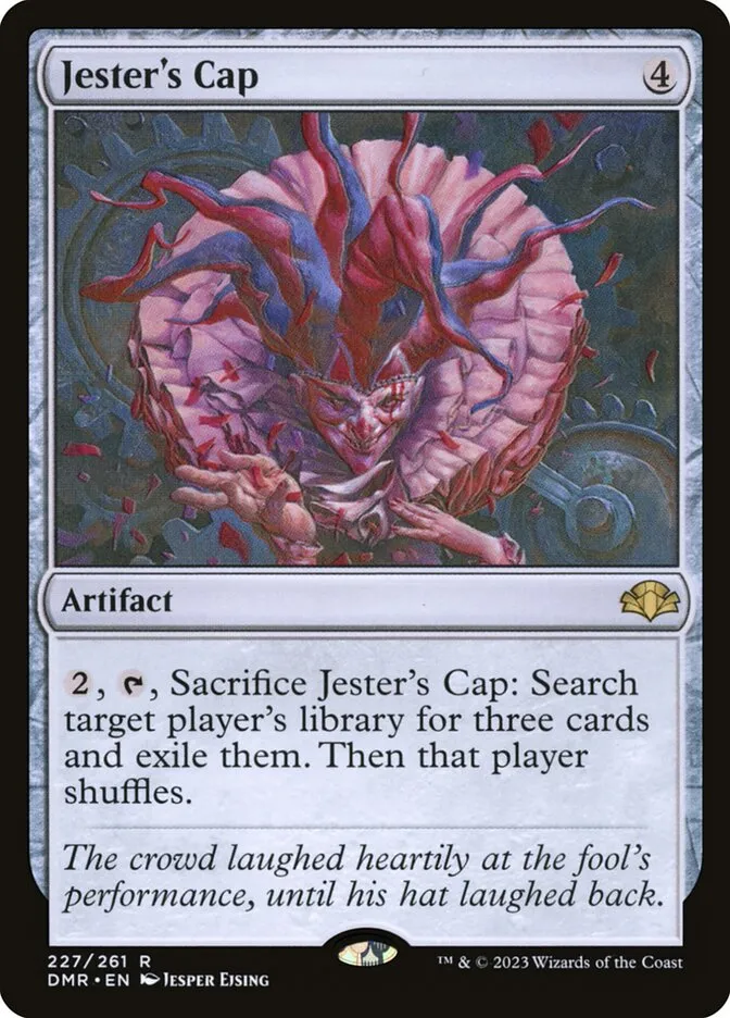 2023 Dominaria Remastered Jester's Cap #227 rare card image