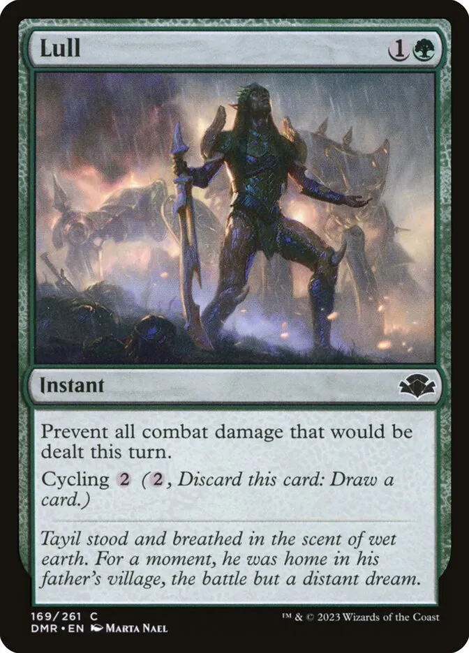2023 Dominaria Remastered Lull #169 common card image