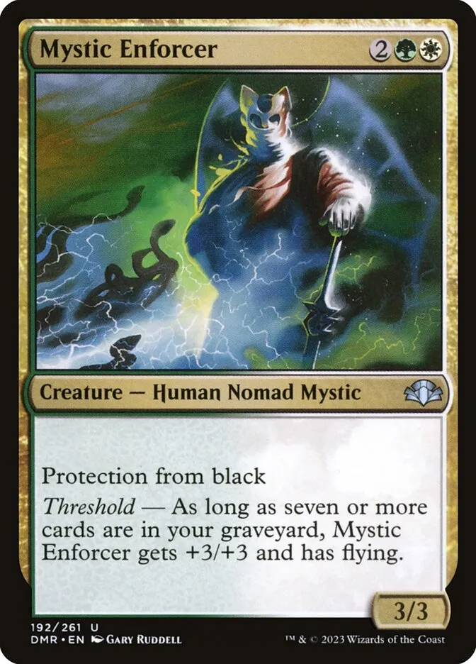 2023 Dominaria Remastered Mystic Enforcer #192 uncommon card image
