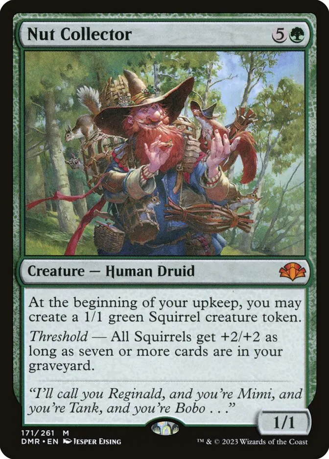 2023 Dominaria Remastered Nut Collector #171 mythic card image
