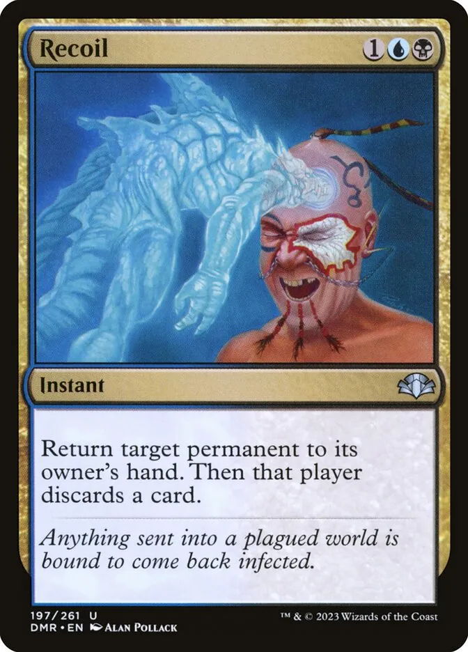 2023 Dominaria Remastered Recoil #197 uncommon card image