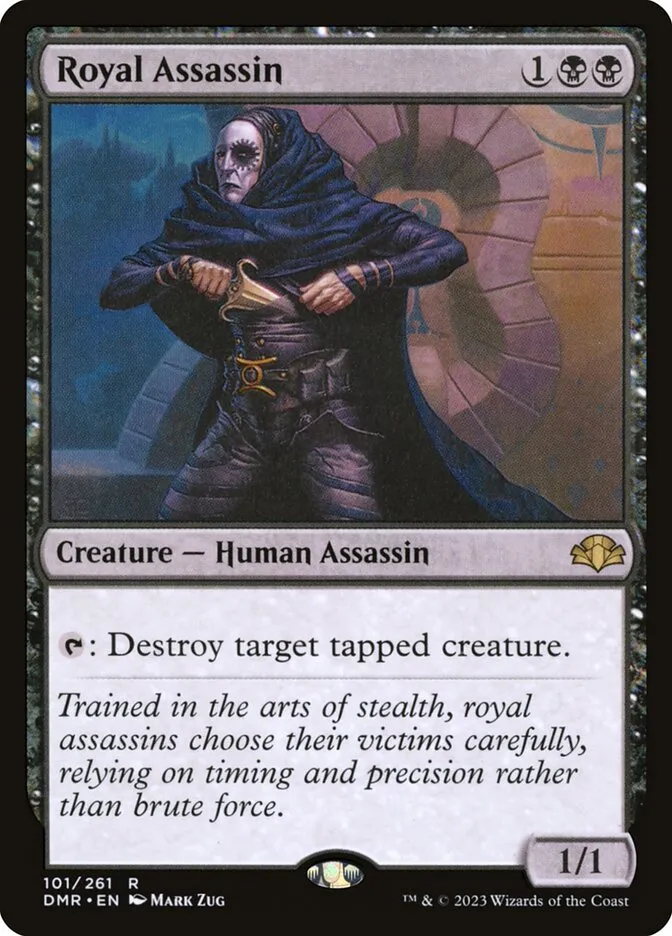 2023 Dominaria Remastered Royal Assassin rare #101 rare card image