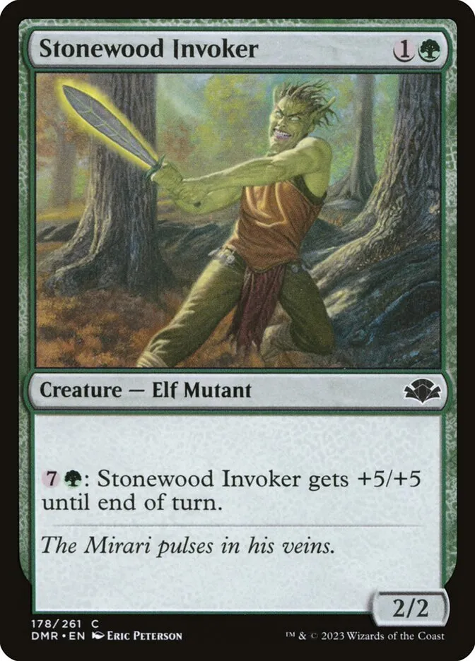 2023 Dominaria Remastered Stonewood Invoker #178 common card image