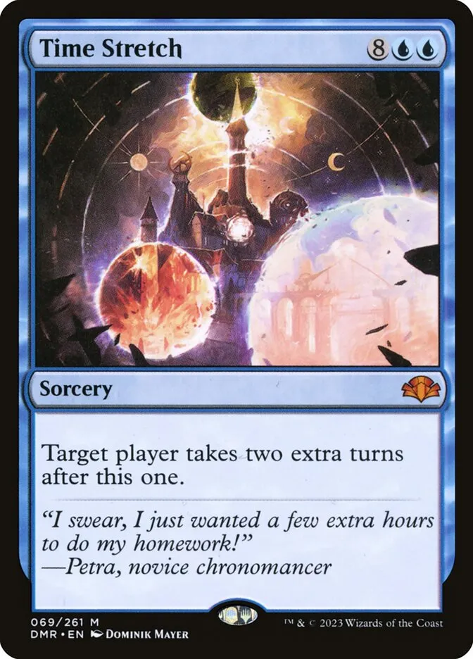 2023 Dominaria Remastered Time Stretch #69 mythic card image