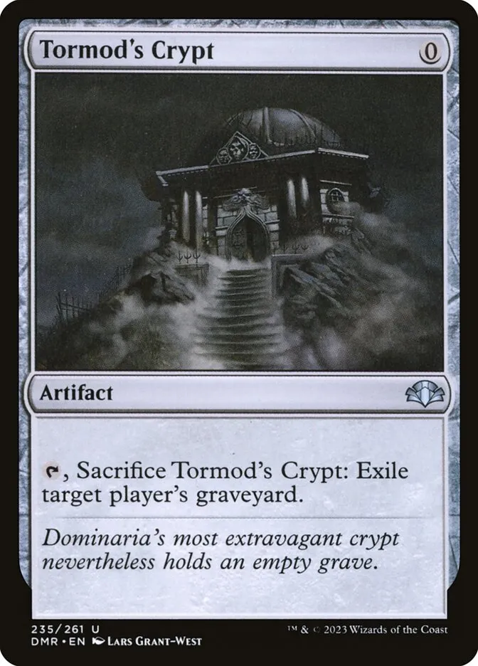 2023 Dominaria Remastered Tormod's Crypt #235 uncommon card image