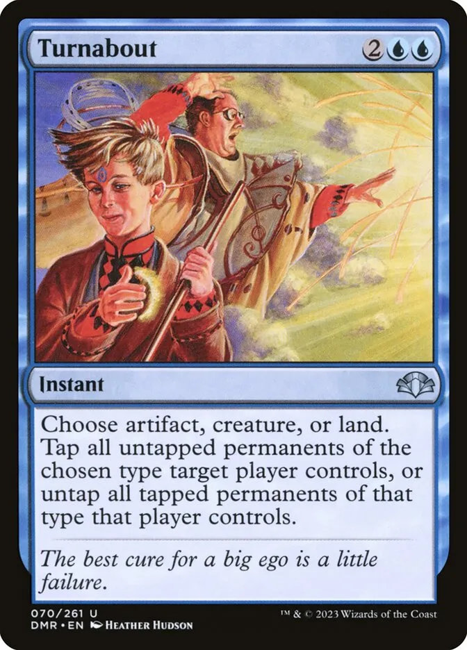2023 Dominaria Remastered Turnabout #70 uncommon card image