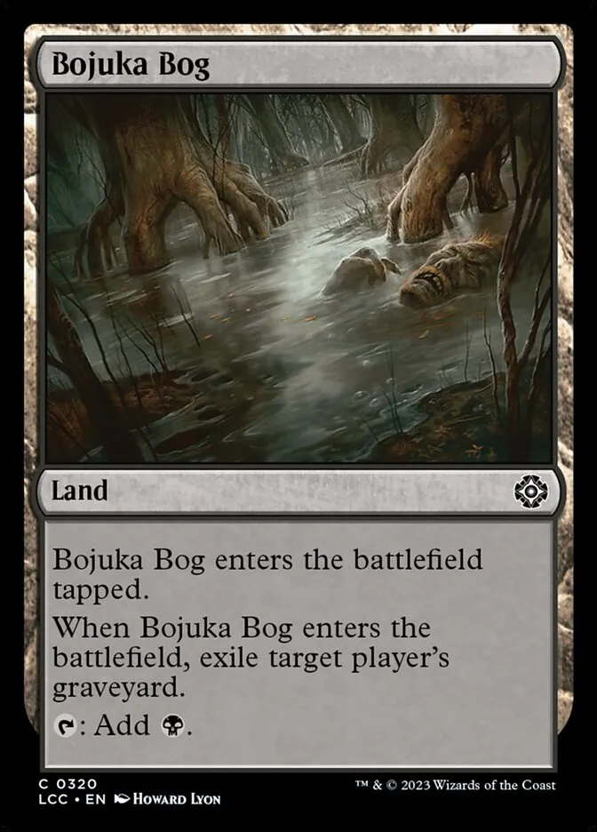 2023 The Lost Caverns of Ixalan Commander Bojuka Bog #320 common card image