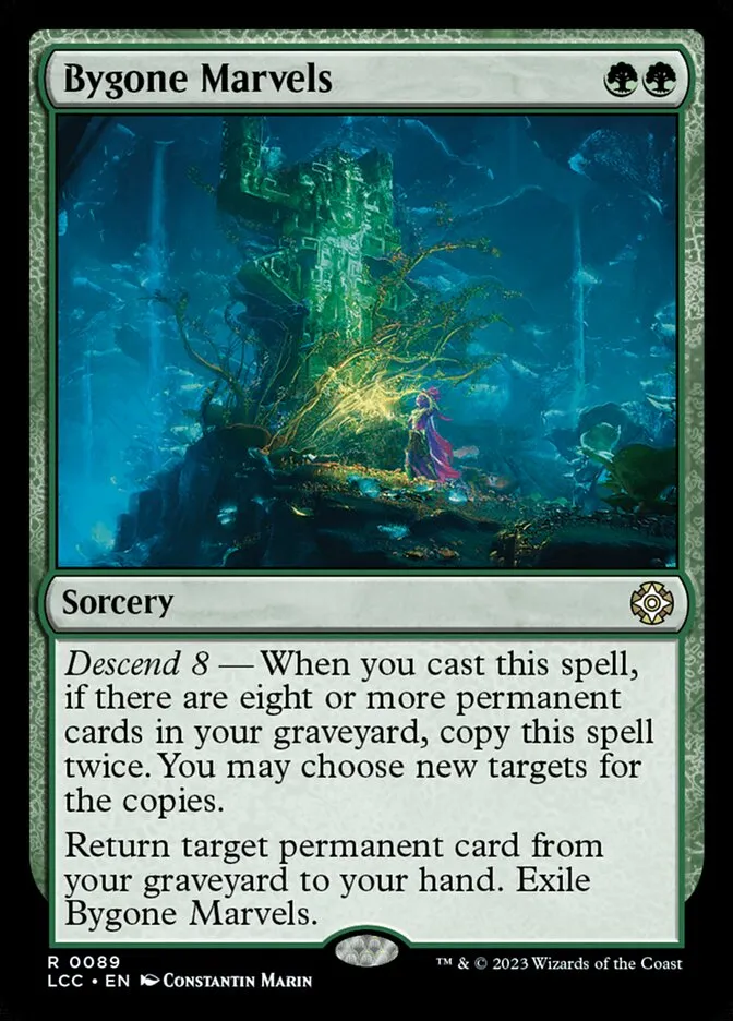2023 The Lost Caverns of Ixalan Commander Bygone Marvels rare #89 rare card image