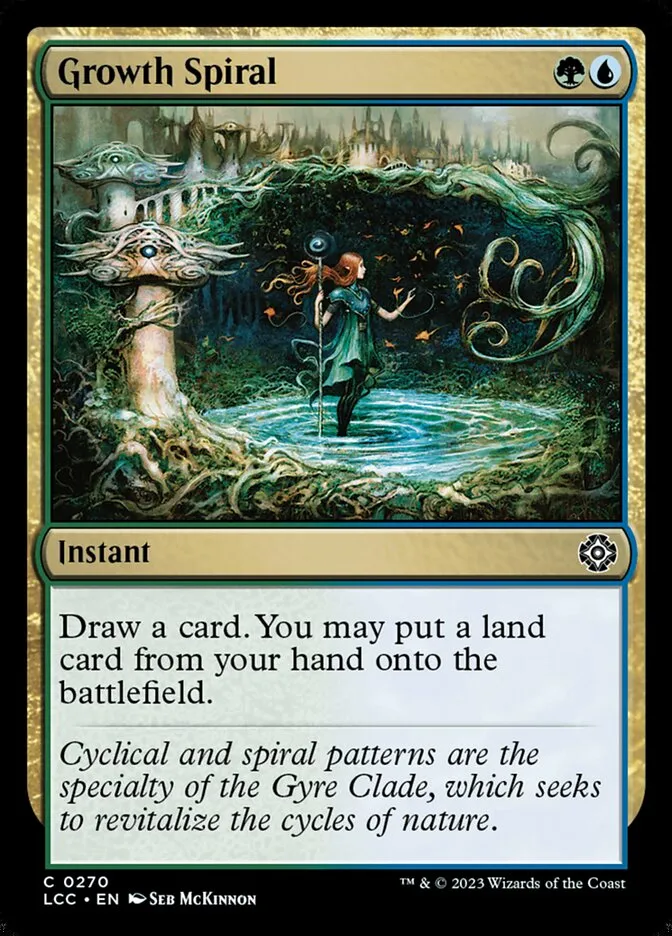 2023 The Lost Caverns of Ixalan Commander Growth Spiral #270 common card image