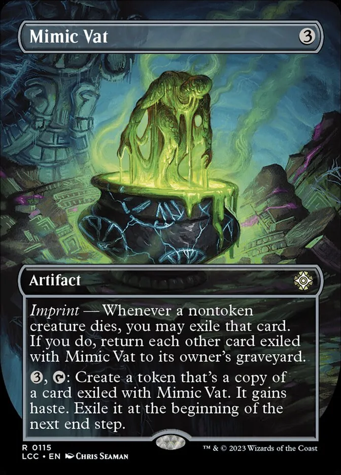 2023 The Lost Caverns of Ixalan Commander Mimic Vat #115 rare card image