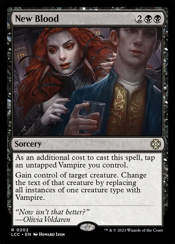 2023 The Lost Caverns of Ixalan Commander New Blood #202 rare card image