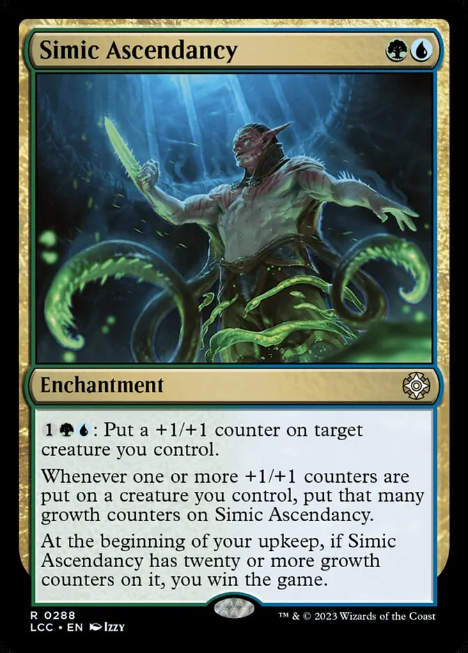 2023 The Lost Caverns of Ixalan Commander Simic Ascendancy #288 rare card image
