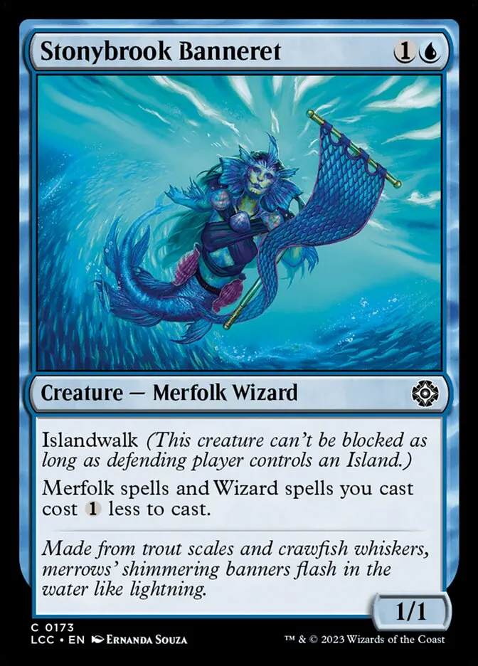 2023 The Lost Caverns of Ixalan Commander Stonybrook Banneret #173 common card image