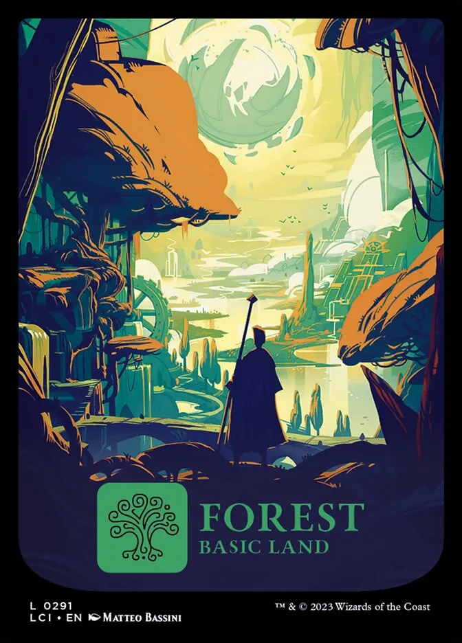 2023 The Lost Caverns of Ixalan Forest #291 common card image