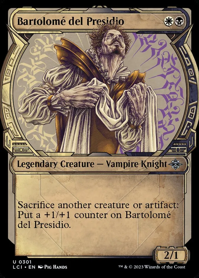 2023 The Lost Caverns of Ixalan Bartolomé del Presidio #301 uncommon card image