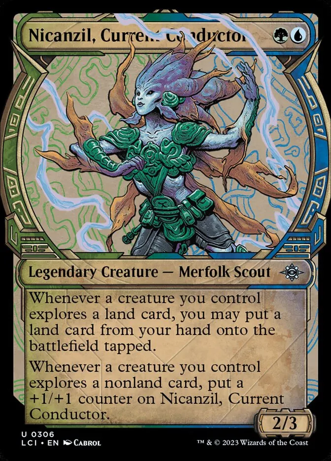 2023 The Lost Caverns of Ixalan Nicanzil, Current Conductor #306 uncommon card image