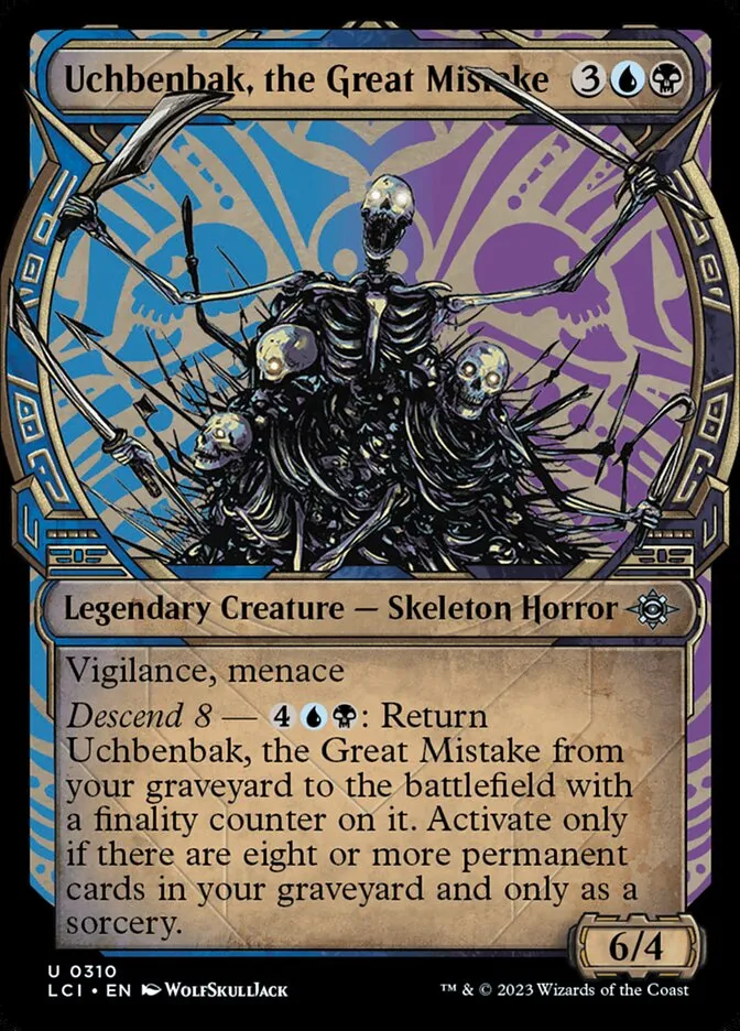 2023 The Lost Caverns of Ixalan Uchbenbak, the Great Mistake #310 uncommon card image