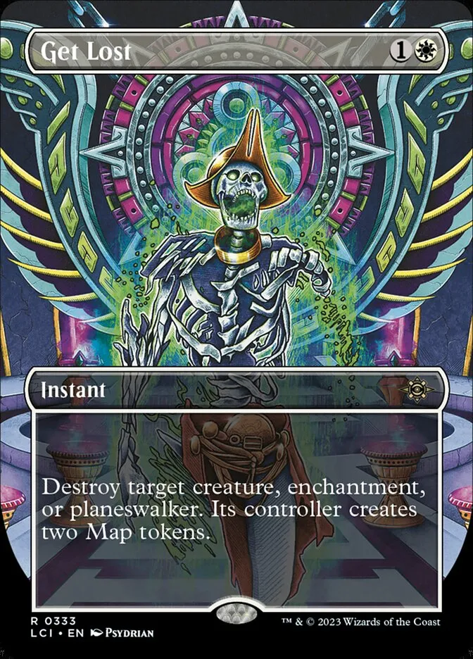 2023 The Lost Caverns of Ixalan Get Lost rare #333 rare card image