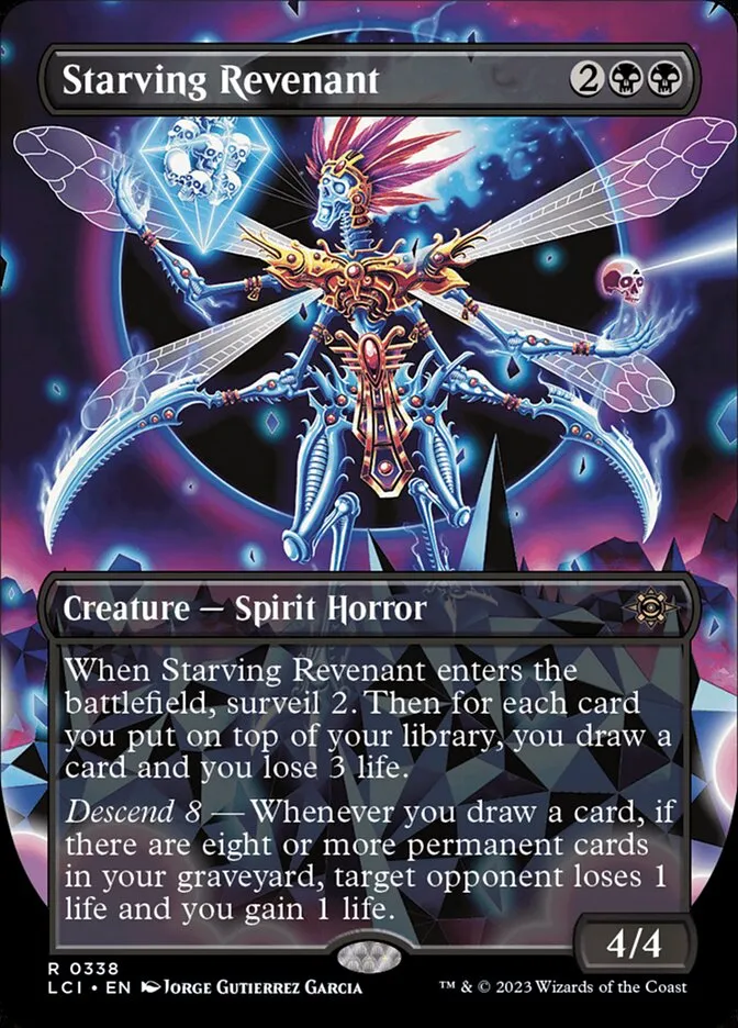 2023 The Lost Caverns of Ixalan Starving Revenant rare #338 rare card image