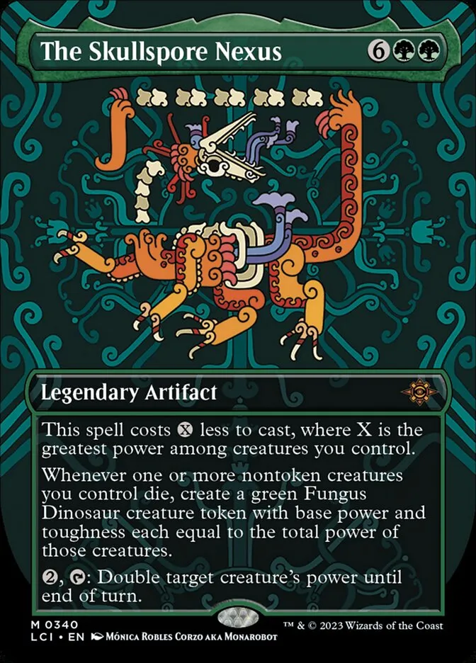 2023 The Lost Caverns of Ixalan The Skullspore Nexus #340 mythic card image