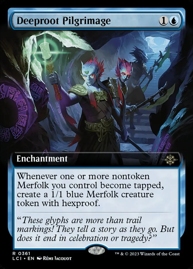 2023 The Lost Caverns of Ixalan Deeproot Pilgrimage #361 rare card image