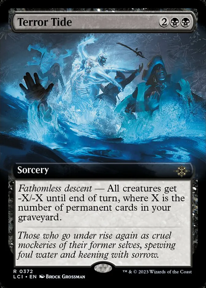 2023 The Lost Caverns of Ixalan Terror Tide #372 rare card image