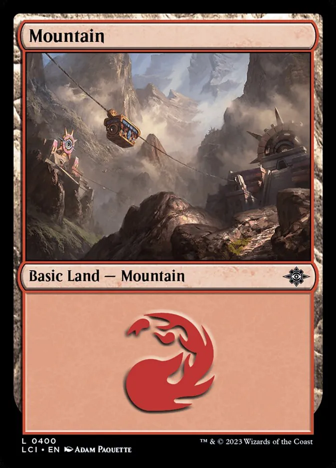 2023 The Lost Caverns of Ixalan Mountain #400 common card image