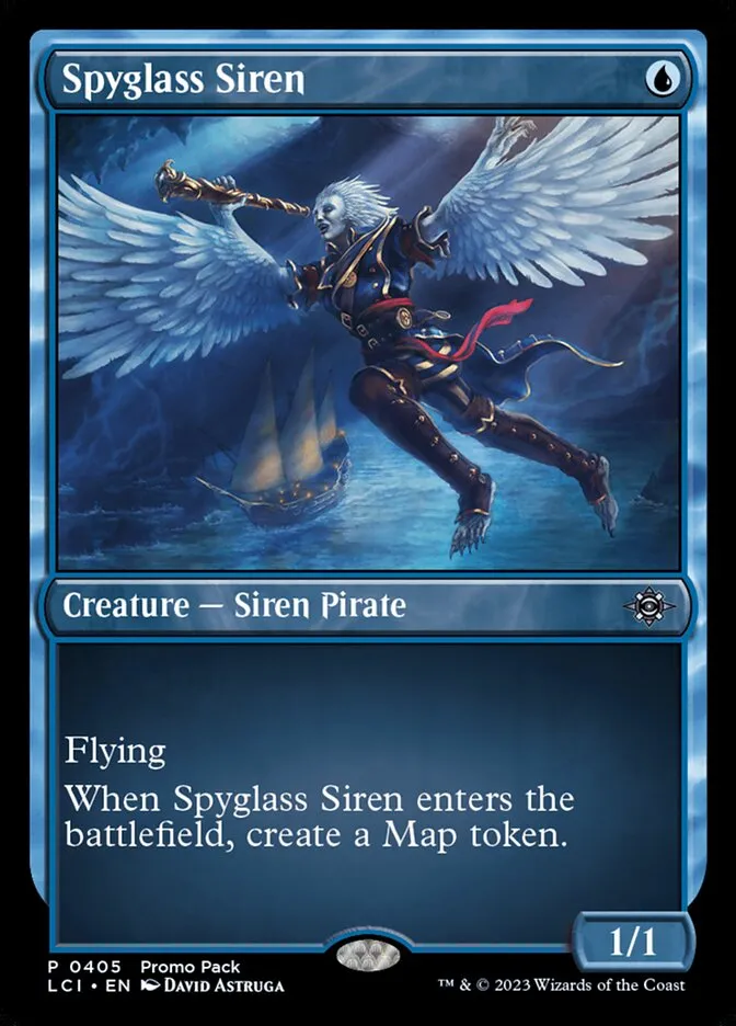 2023 The Lost Caverns of Ixalan Spyglass Siren #405 uncommon card image