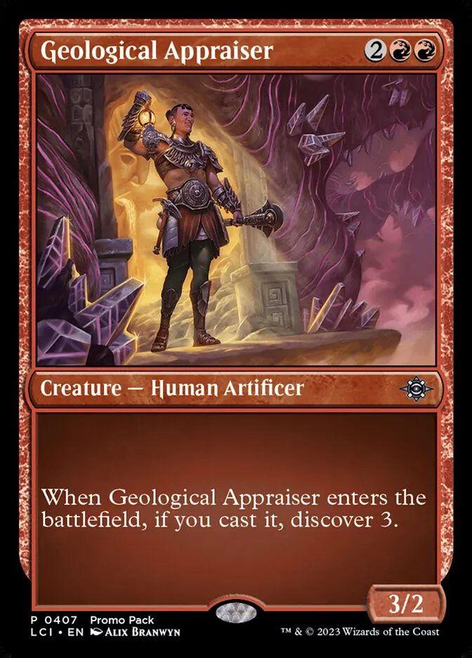 2023 The Lost Caverns of Ixalan Geological Appraiser #407 uncommon card image