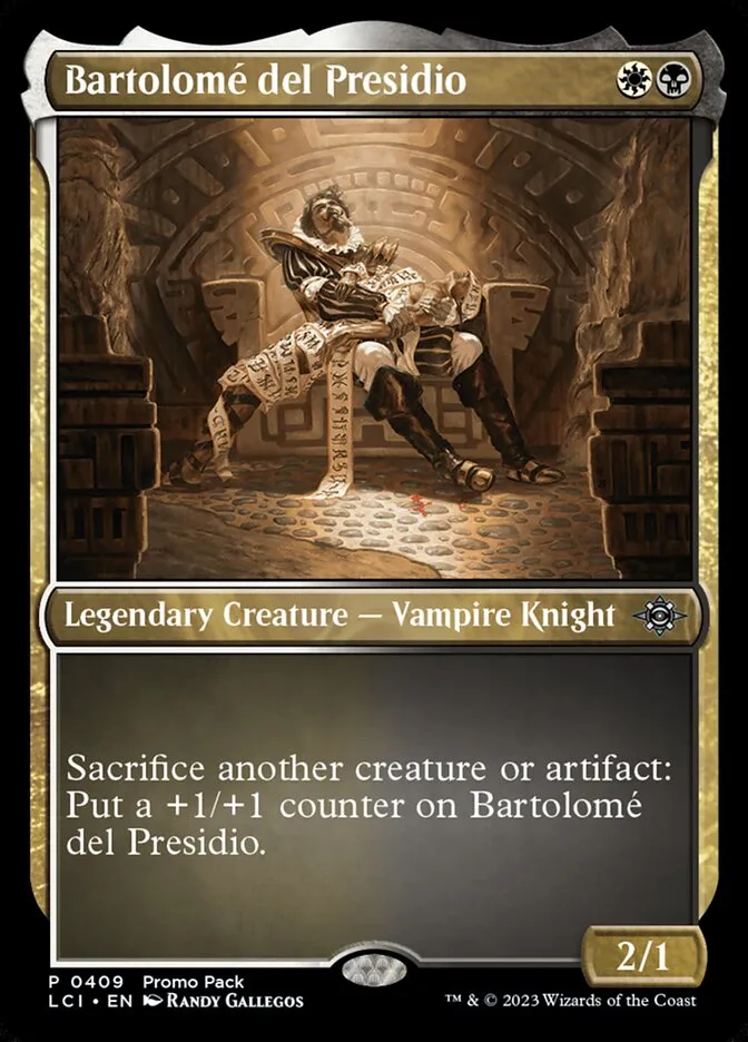 2023 The Lost Caverns of Ixalan Bartolomé del Presidio #409 uncommon card image