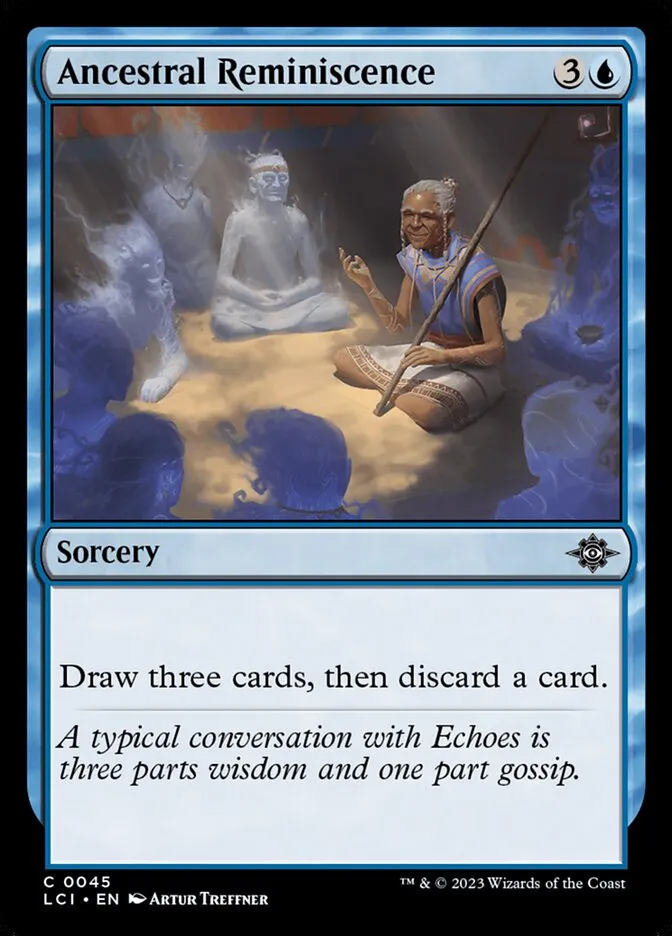 2023 The Lost Caverns of Ixalan Ancestral Reminiscence common #45 common card image