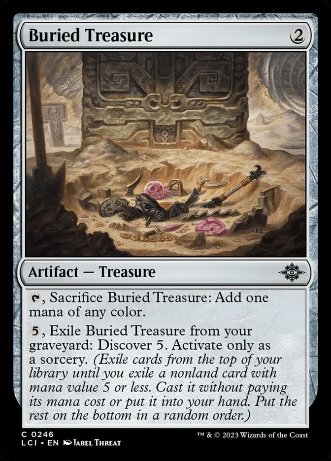 2023 The Lost Caverns of Ixalan Buried Treasure #246 common card image