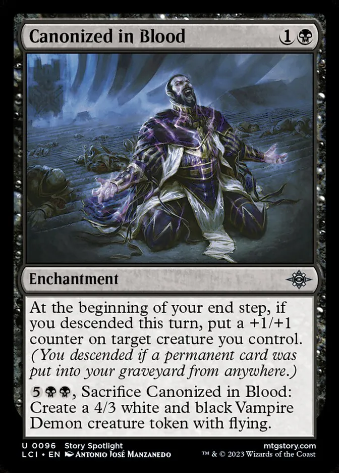 2023 The Lost Caverns of Ixalan Canonized in Blood #96 uncommon card image