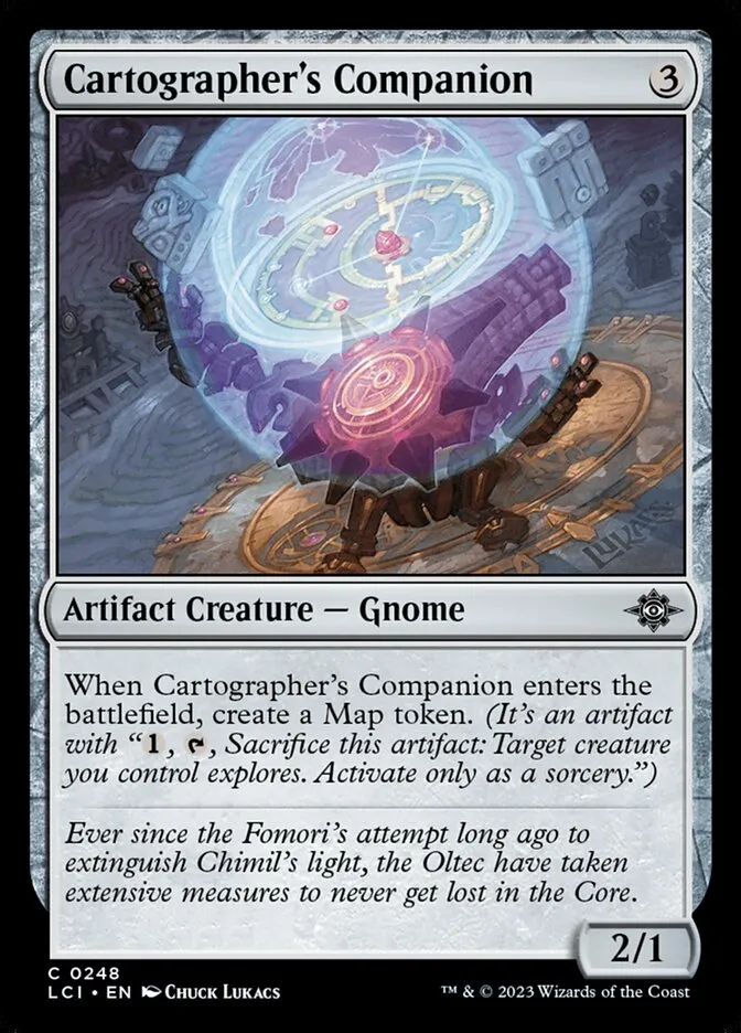 2023 The Lost Caverns of Ixalan Cartographer's Companion #248 common card image