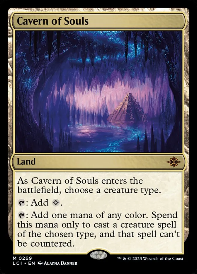 2023 The Lost Caverns of Ixalan Cavern of Souls mythic #269 mythic card image
