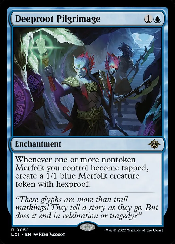 2023 The Lost Caverns of Ixalan Deeproot Pilgrimage rare #52 rare card image