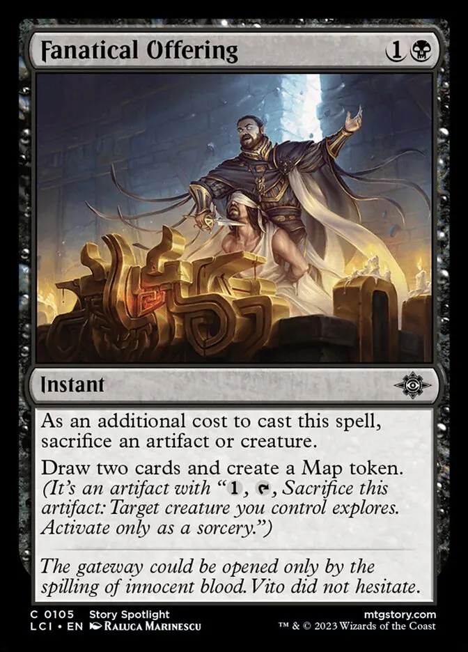 2023 The Lost Caverns of Ixalan Fanatical Offering #105 common card image