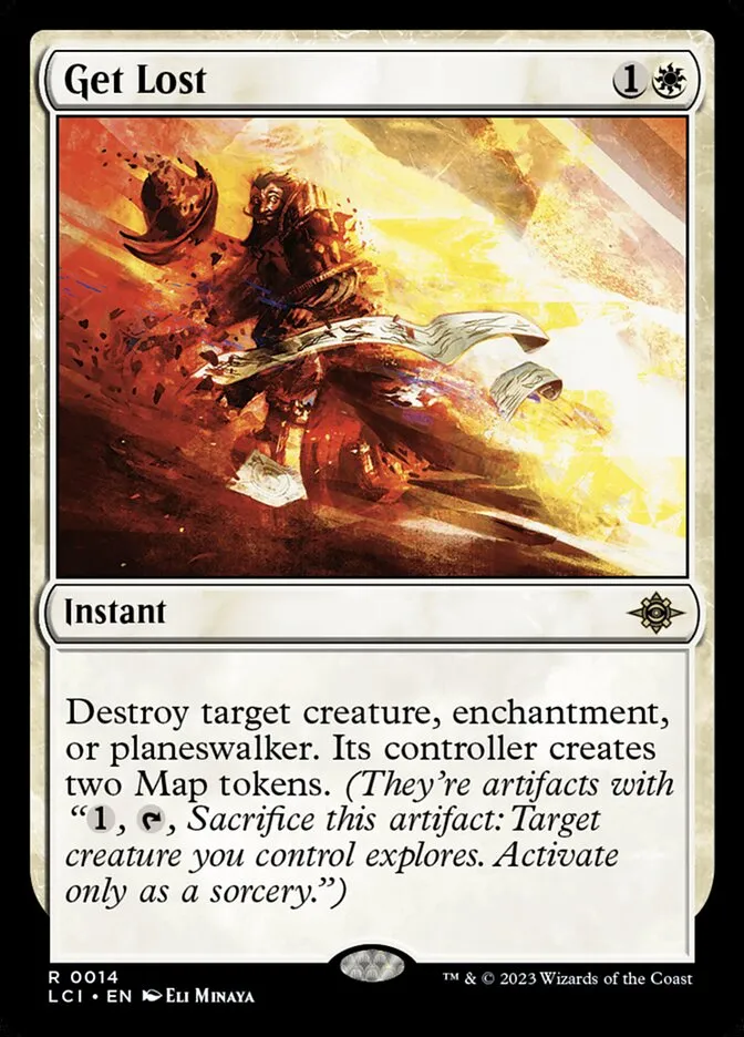 2023 The Lost Caverns of Ixalan Get Lost rare #14 rare card image