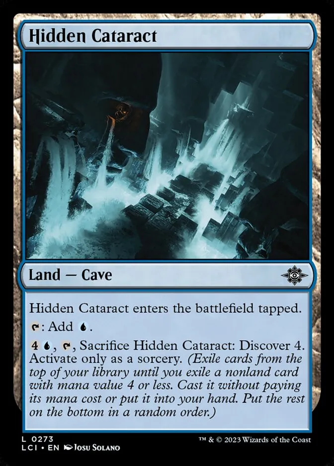 2023 The Lost Caverns of Ixalan Hidden Cataract #273 common card image