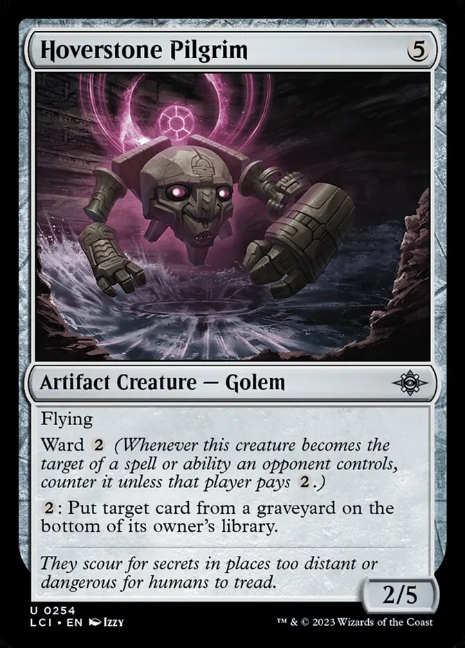 2023 The Lost Caverns of Ixalan Hoverstone Pilgrim #254 uncommon card image