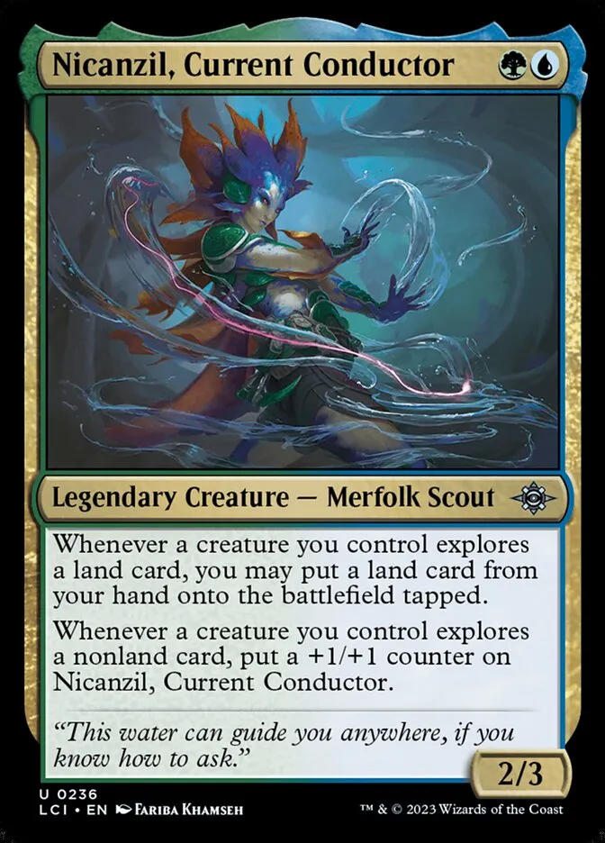 2023 The Lost Caverns of Ixalan Nicanzil, Current Conductor #236 uncommon card image