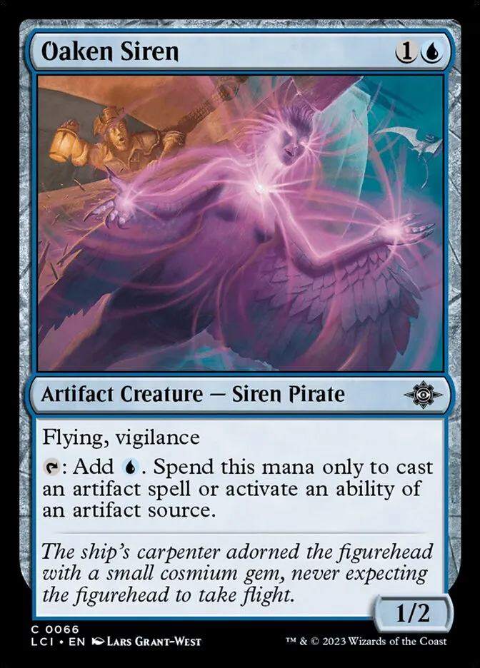 2023 The Lost Caverns of Ixalan Oaken Siren common #66 common card image