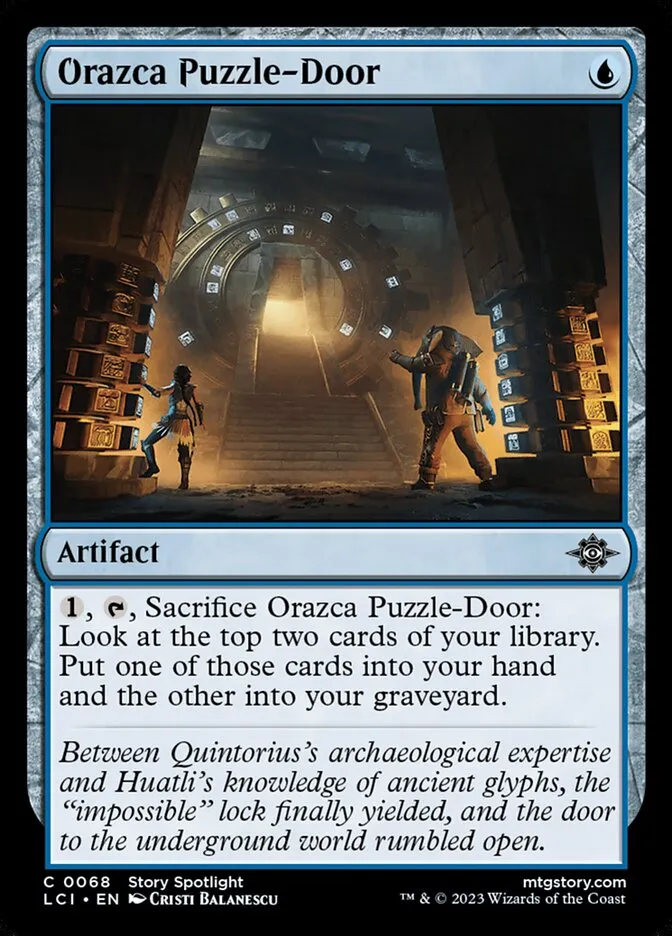 2023 The Lost Caverns of Ixalan Orazca Puzzle-Door common #68 common card image
