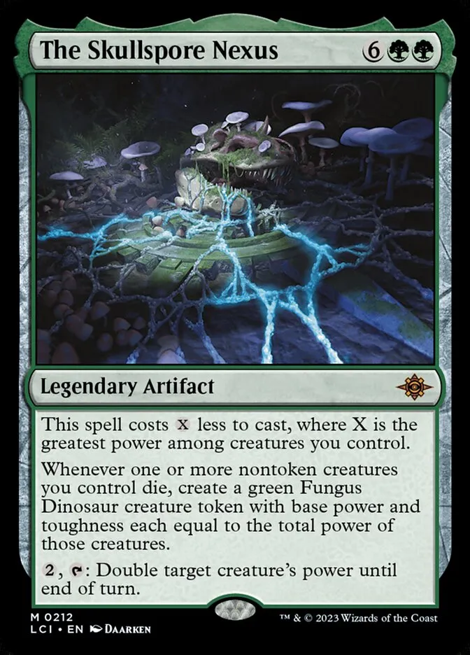 2023 The Lost Caverns of Ixalan The Skullspore Nexus #212 mythic card image